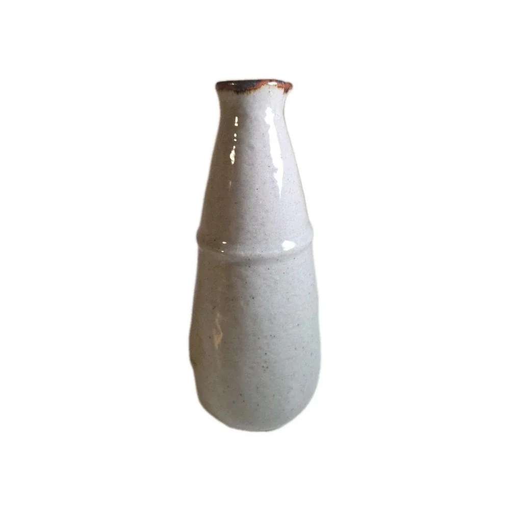 Otagiri Vintage stoneware‎ oil or vinegar cruet with a hand-painted wheat Design